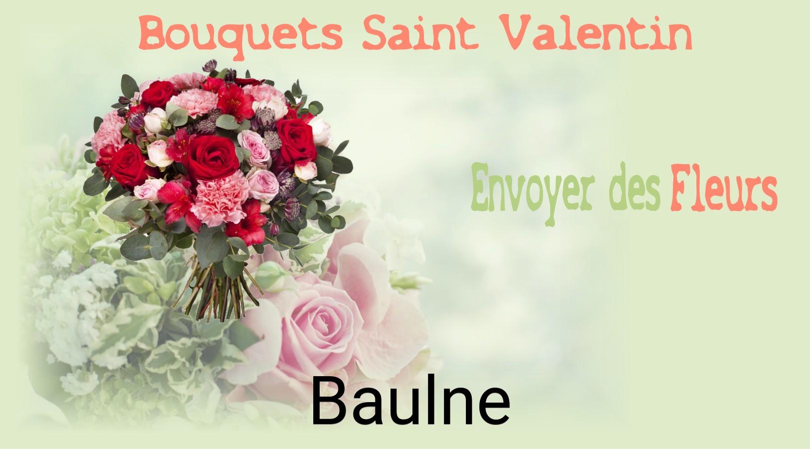 Roses de Saint-Valentin livrées à Baulne